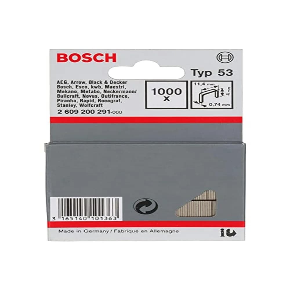 BOSCH Tackerklammern Typ 53