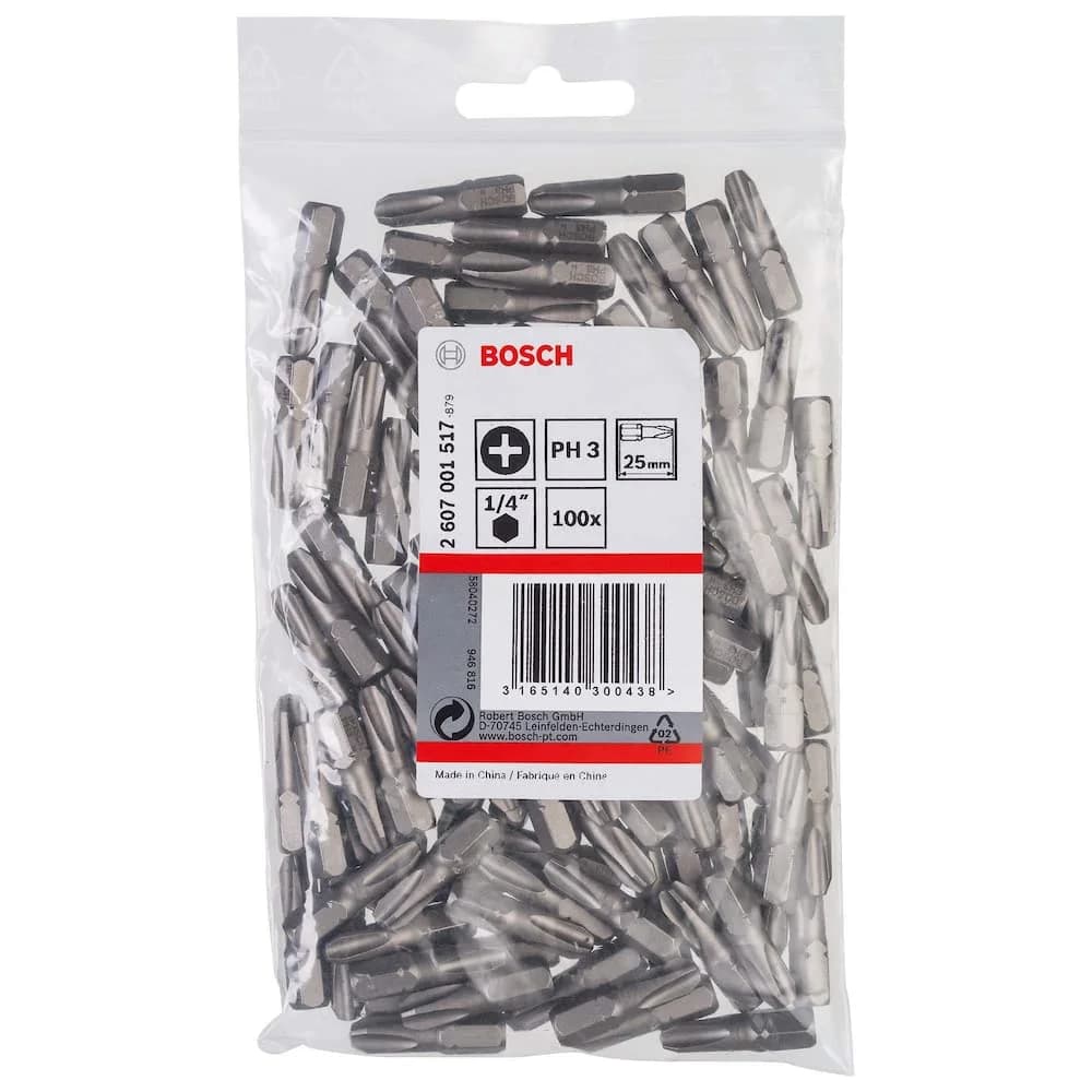 2 607 001 517 screwdriver bit 100pcs