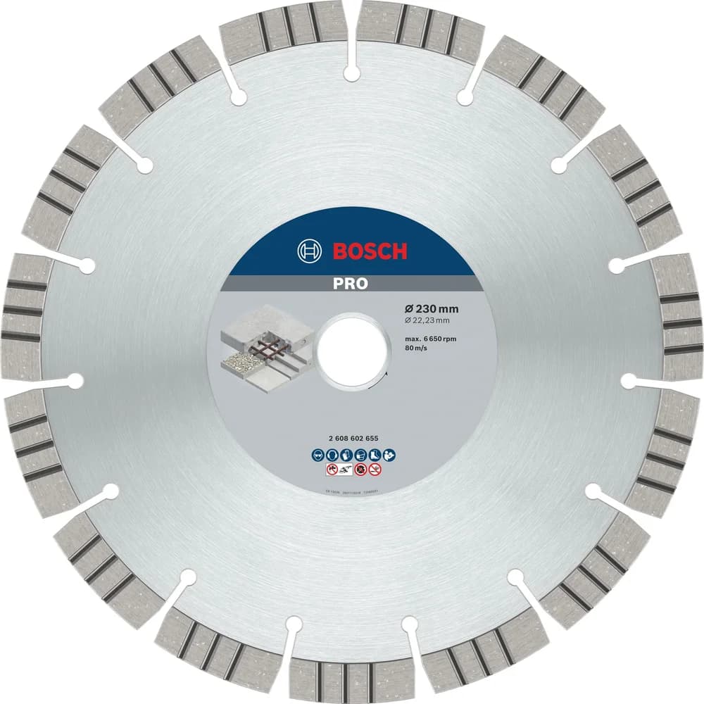 BOSCH Diamant-Trennscheibe Best for Concrete