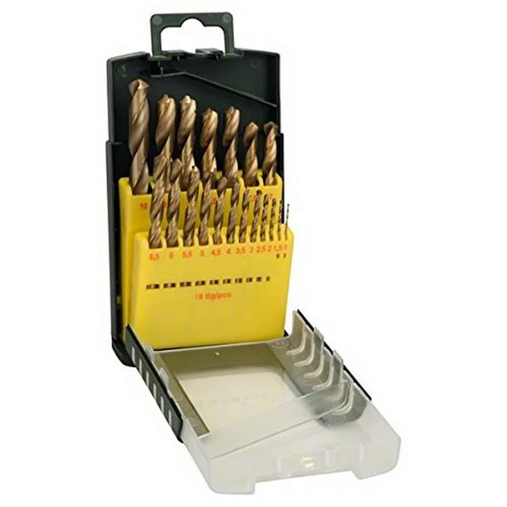 BOSCH Metallbohrer-Set HSS-TiN 19-teilig