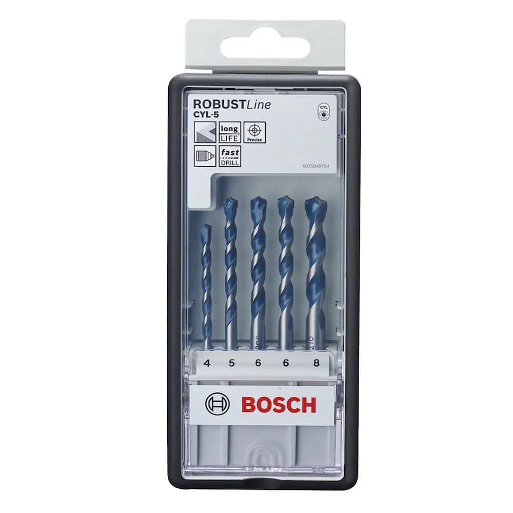 BOSCH Betonbohrer-Set CYL-5 5-teilig