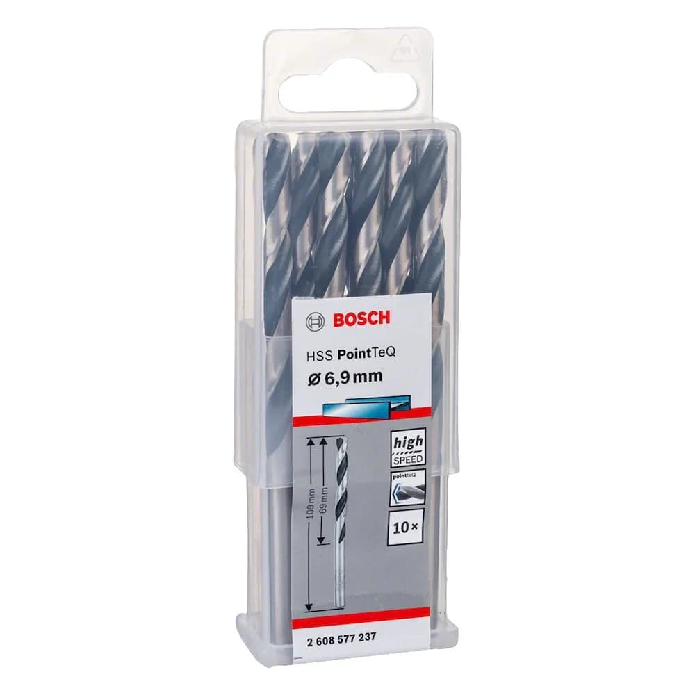 Bosch Metallspiralbohrer HSS PointTeQ DIN 338 6,9 mm