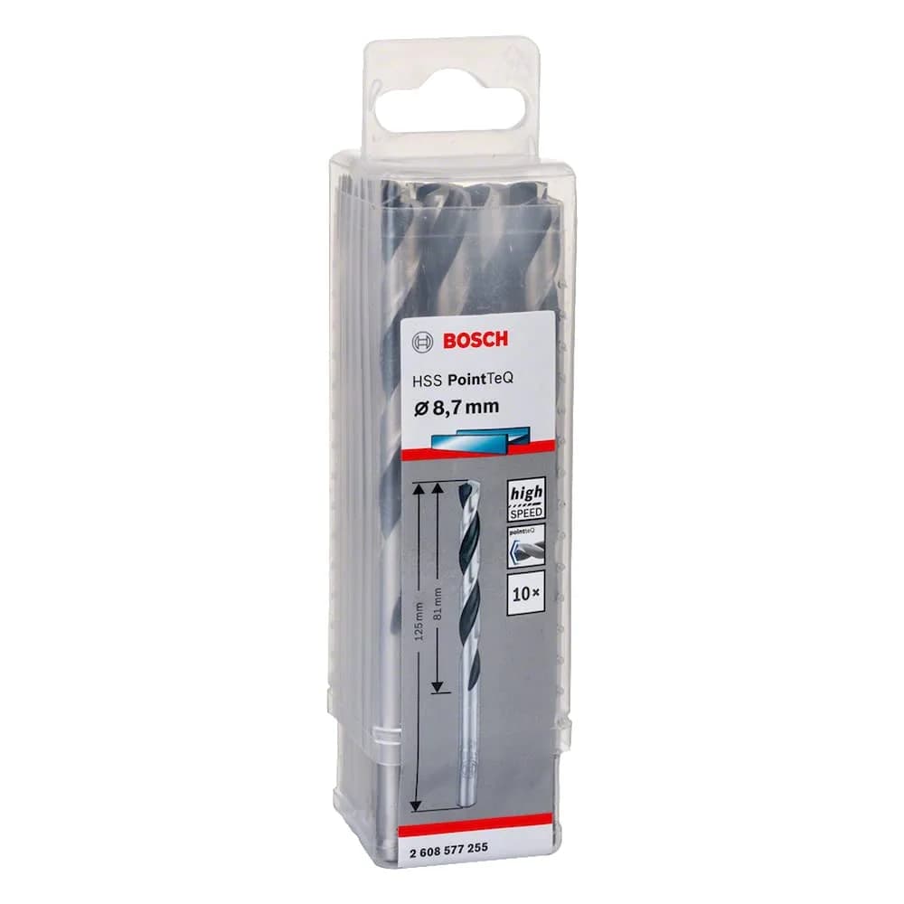 Bosch Metallspiralbohrer HSS PointTeQ DIN 338 8,7 mm