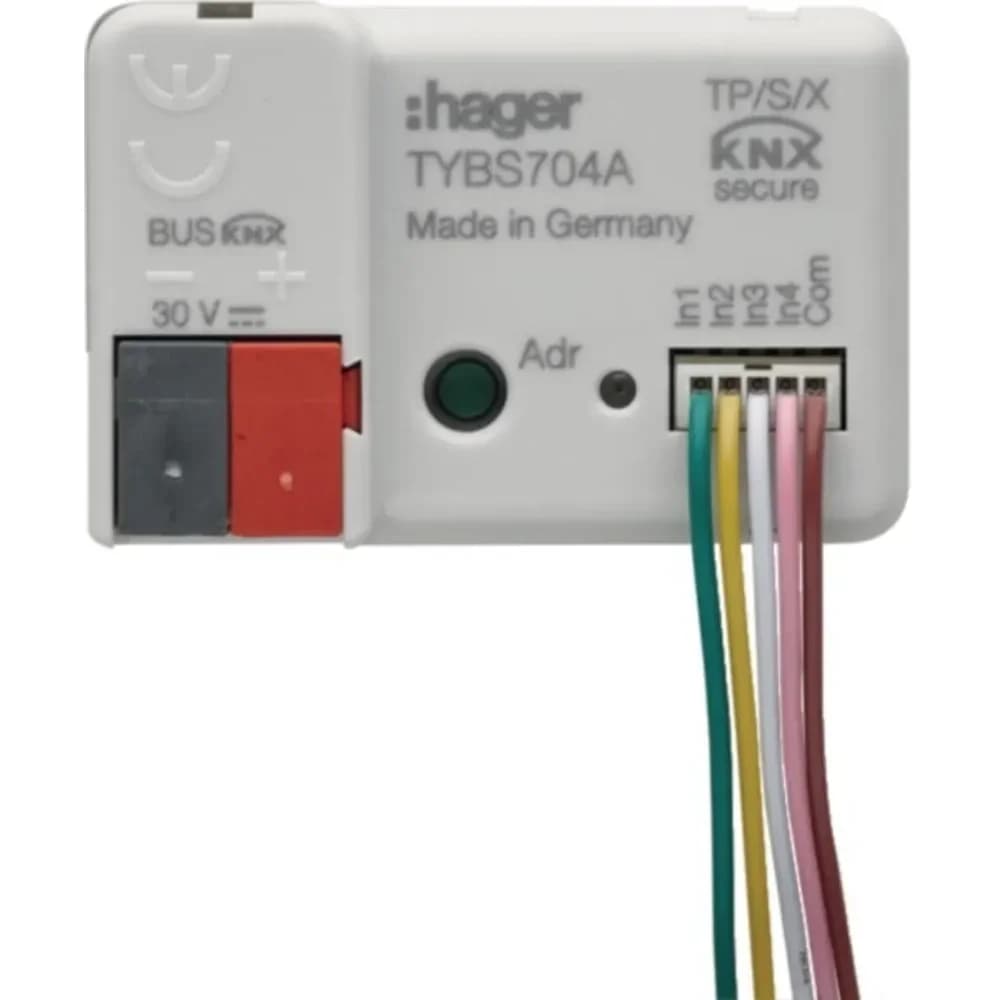 Hager Binäreingang 4f TYBS704A