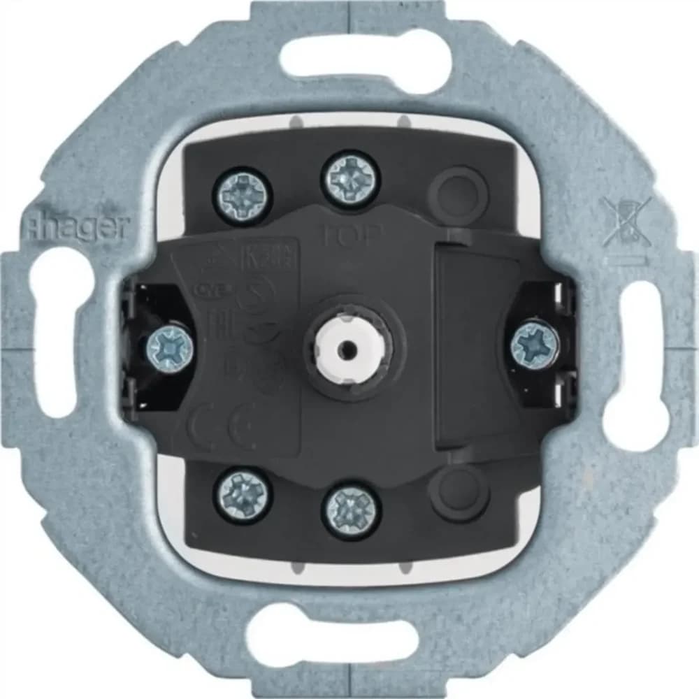 Hager Kreuz-Drehschalter WDE387703
