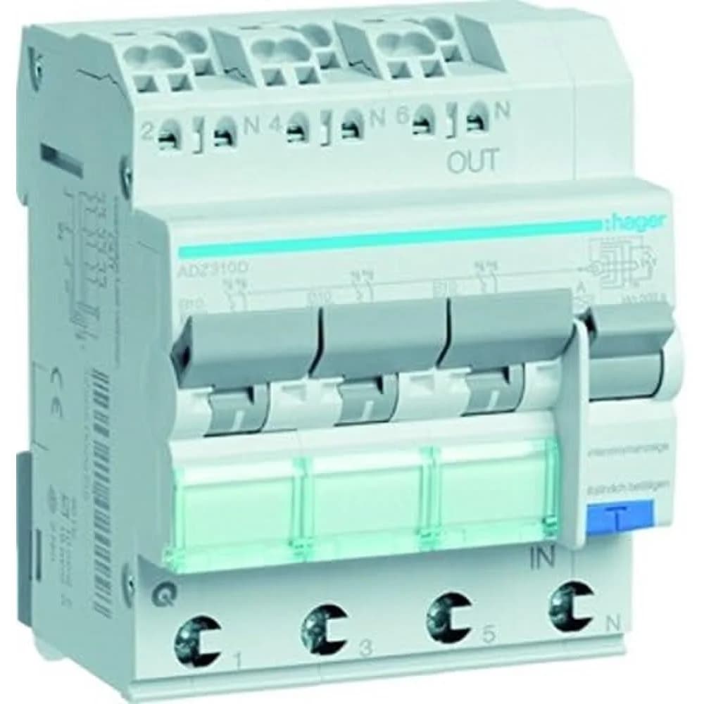 Hager FI/LS-Schalter ADZ310D