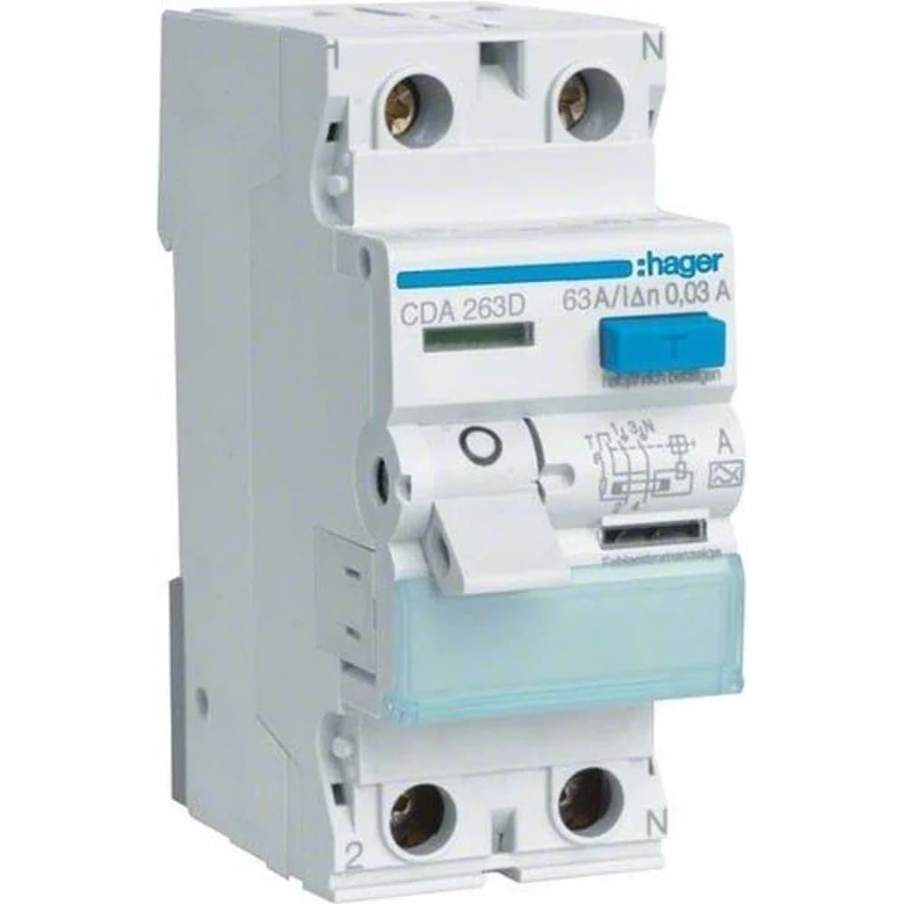 Hager FI-Schutzschalter CDA263D