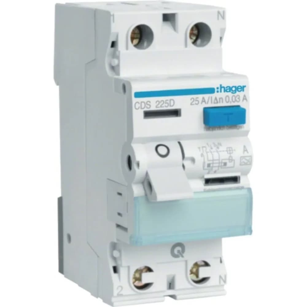 Hager FI-Schutzschalter CDS225D