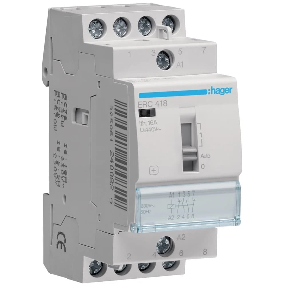 Relay 16a 2no+2nc 230v~50hz