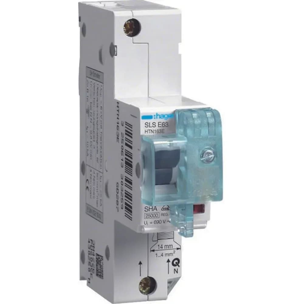 Hager HTN163E, 230 - 400 V