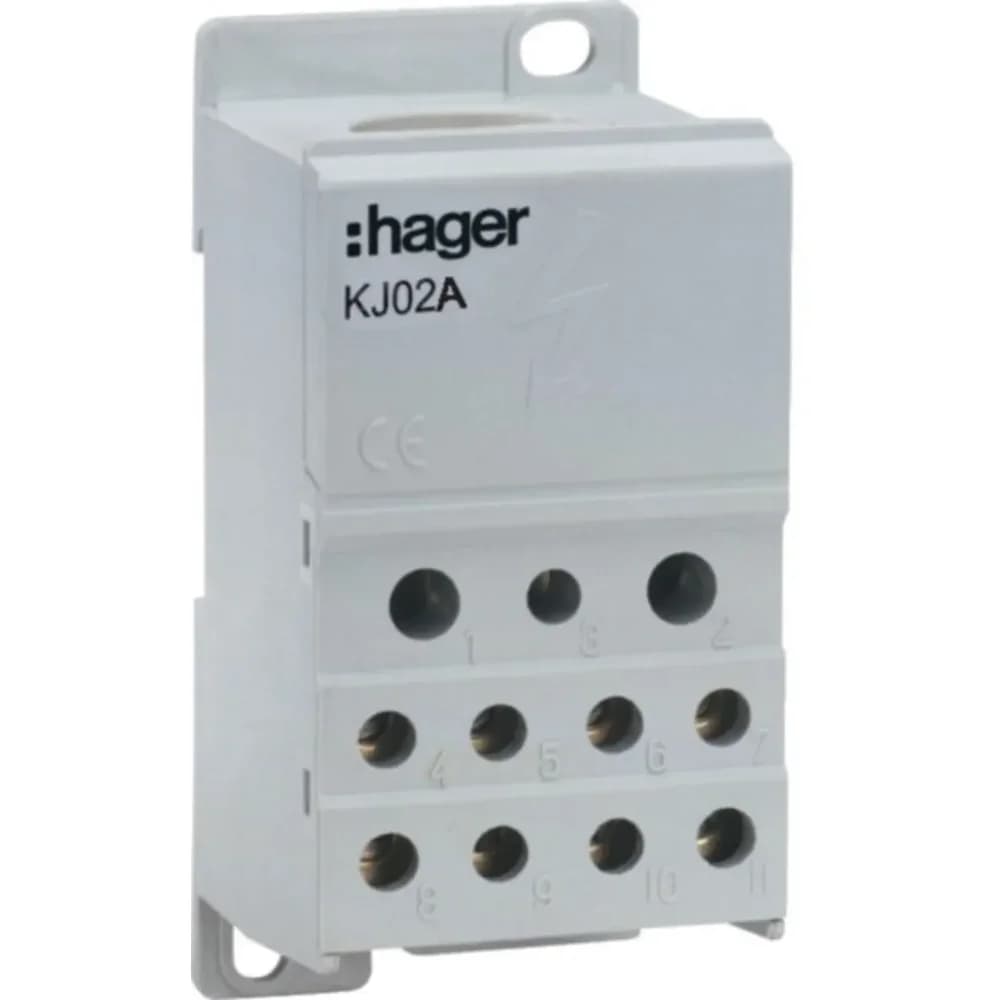 Hager Verteilerblock KJ02A