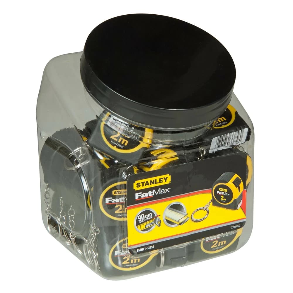 Stanley Bandmaß FatMax 2m mit Schlüsselring