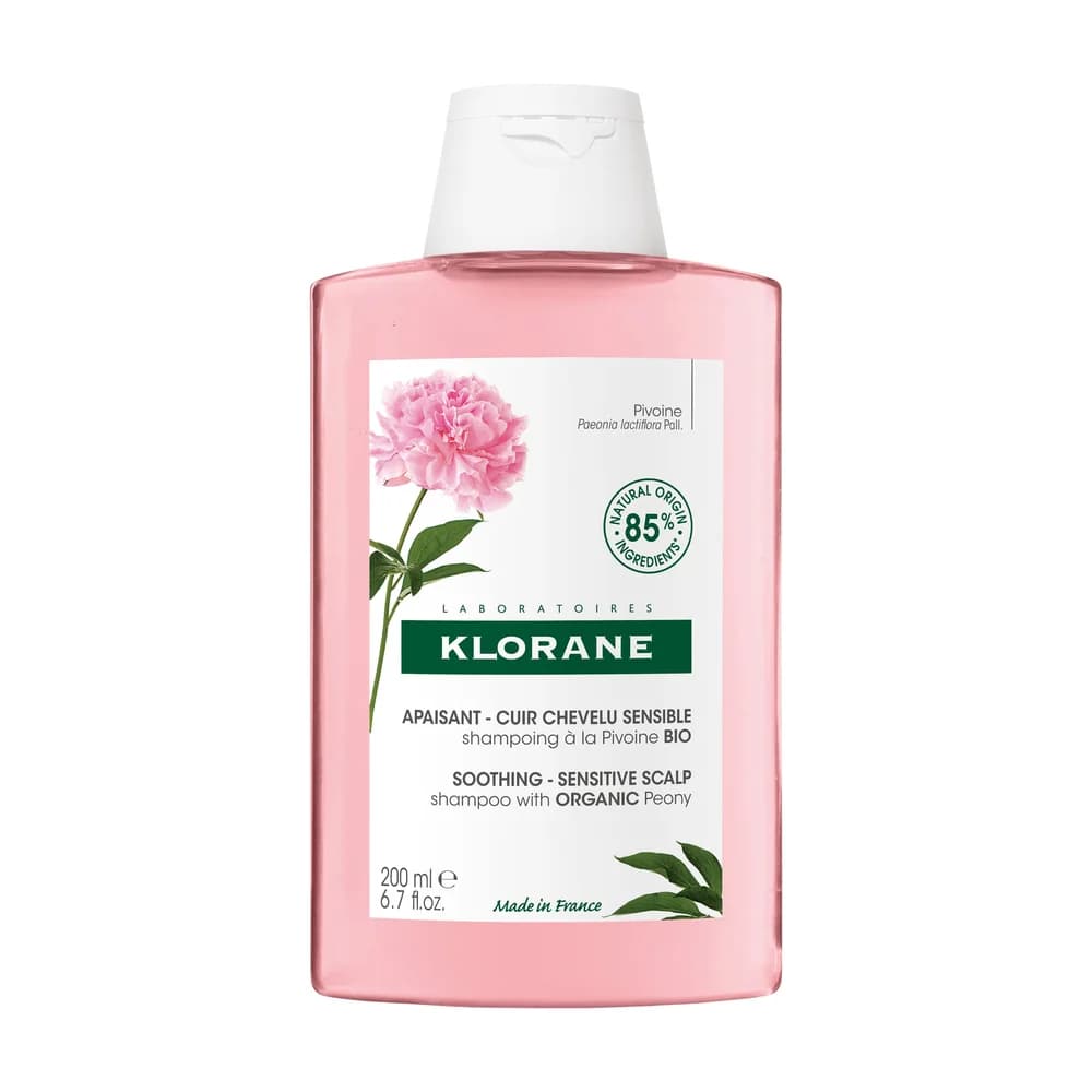 Klorane Beruhigende und Anti-Irritating Shampoo Pfingstrose 200ml