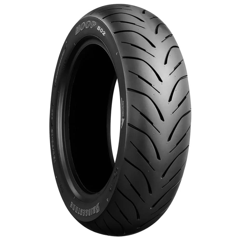 Bridgestone motorcycle-tyres B 02 ( 130/60-13 TL 53L Hinterrad, M/C, Variante E ) - Silber