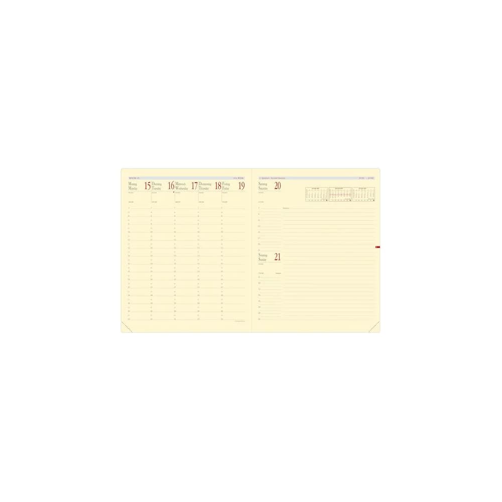 Quo Vadis Wandkalender PRE PREST NOTE Einlage DE 2027