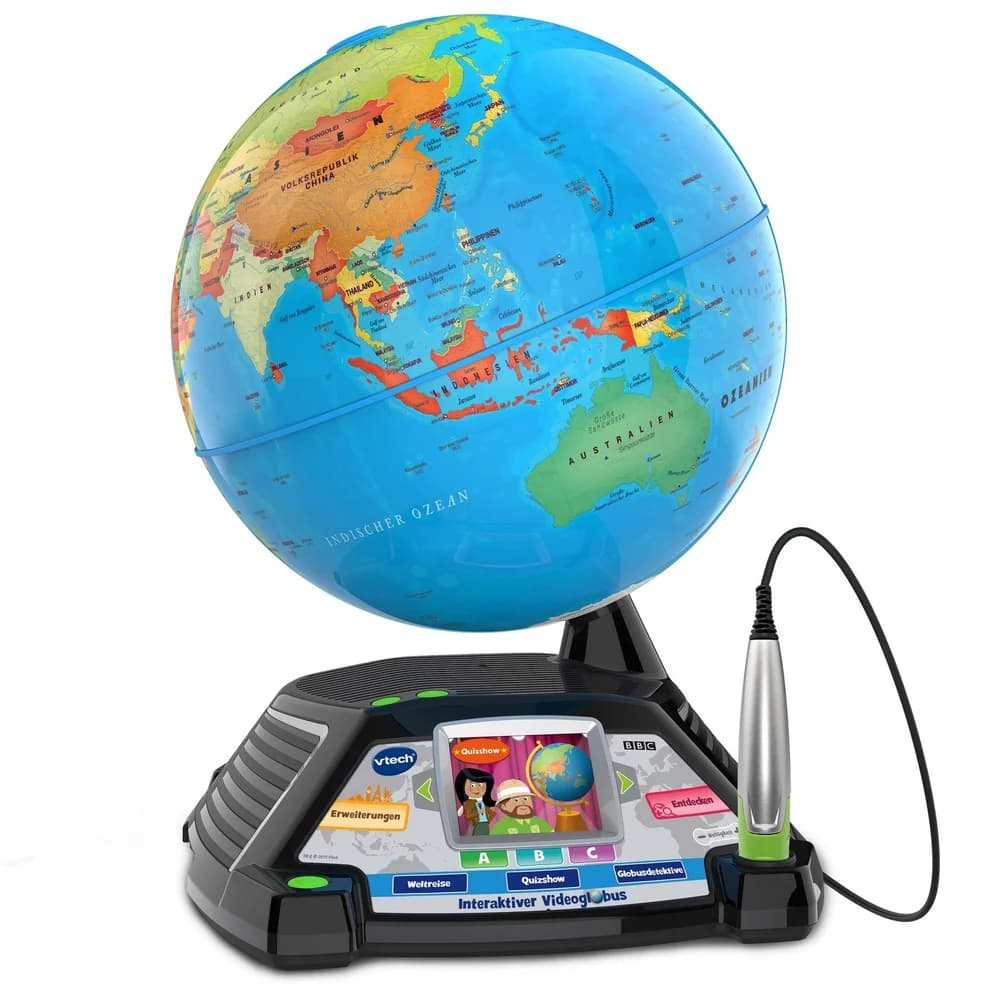 Vtech® Globus Interaktiver Videoglobus