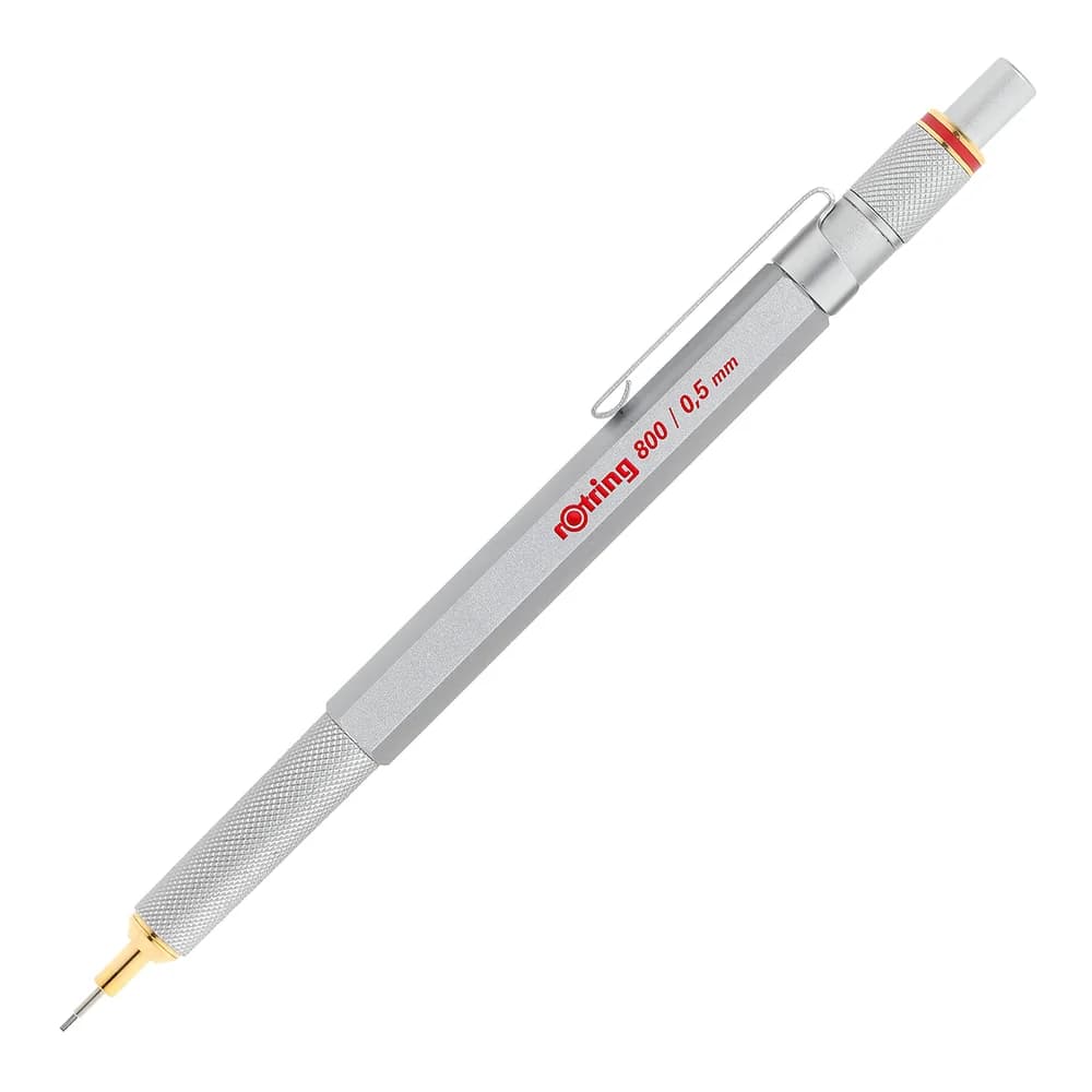 rOtring 1904449, Silber, HB, 0,5 mm