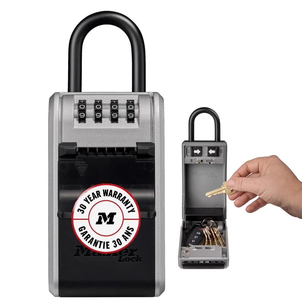 Master Lock Schlüsselkasten mit abnehmbarem Bügel 5480EURD