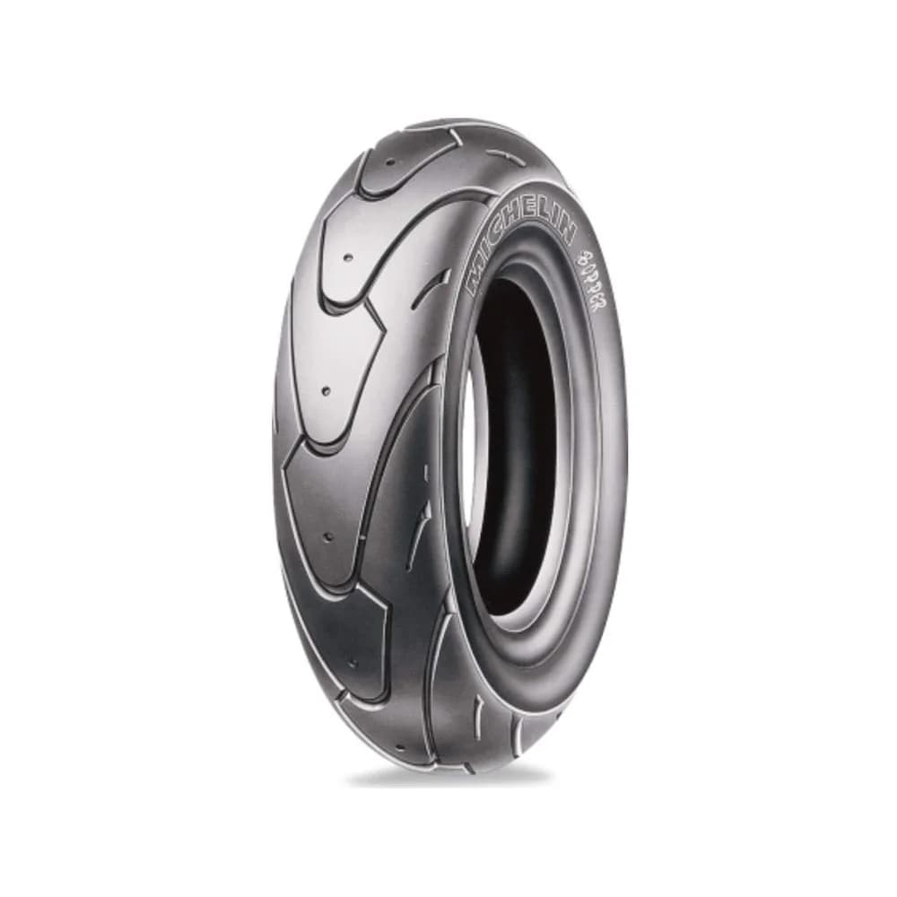 Michelin motorcycle-tyres Bopper ( 130/70-12 TT/TL 56L Hinterrad, M/C, Vorderrad ) - Silber
