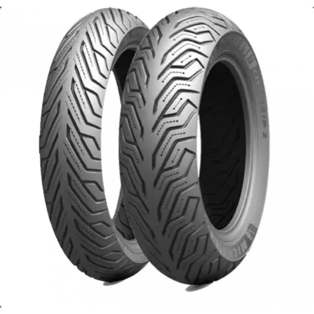 Michelin motorcycle-tyres City Grip 2 ( 120/70-12 TL 51S M/C, Vorderrad ) - Schwarz