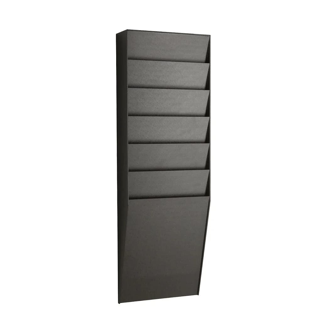 Paperflow Wand-Sortiertafel V 6F A4V1X6.01 DIN A4 schwarz