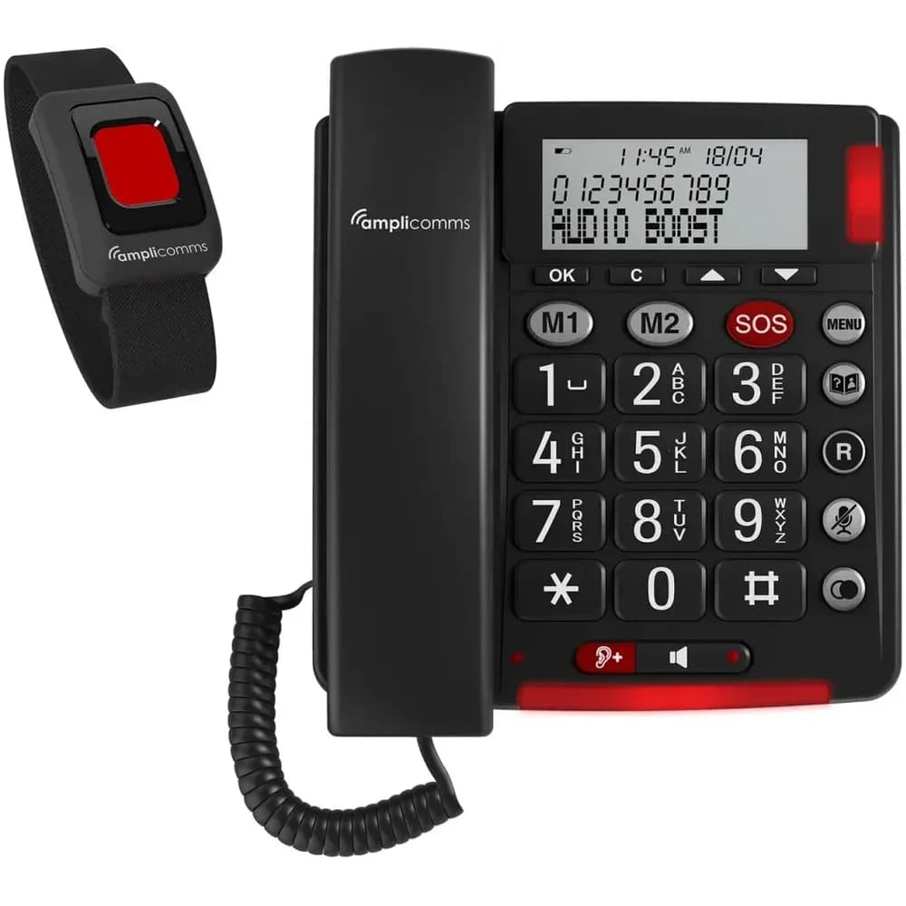 Amplicomms BigTel 50 Alarm Plus Seniorentelefon