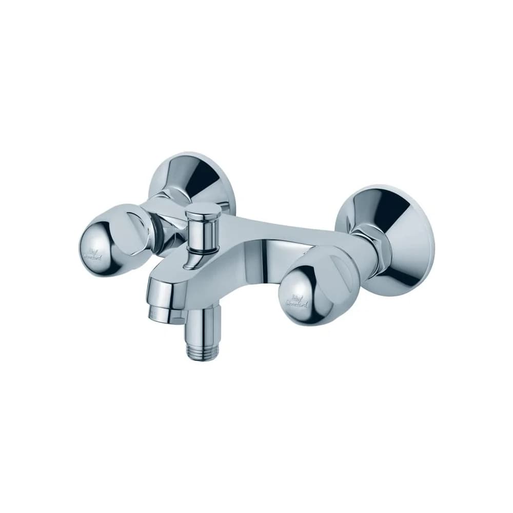 IDEAL STANDARD B1421AA Zweigriff-Badearmatur AP Alpha, - Silber