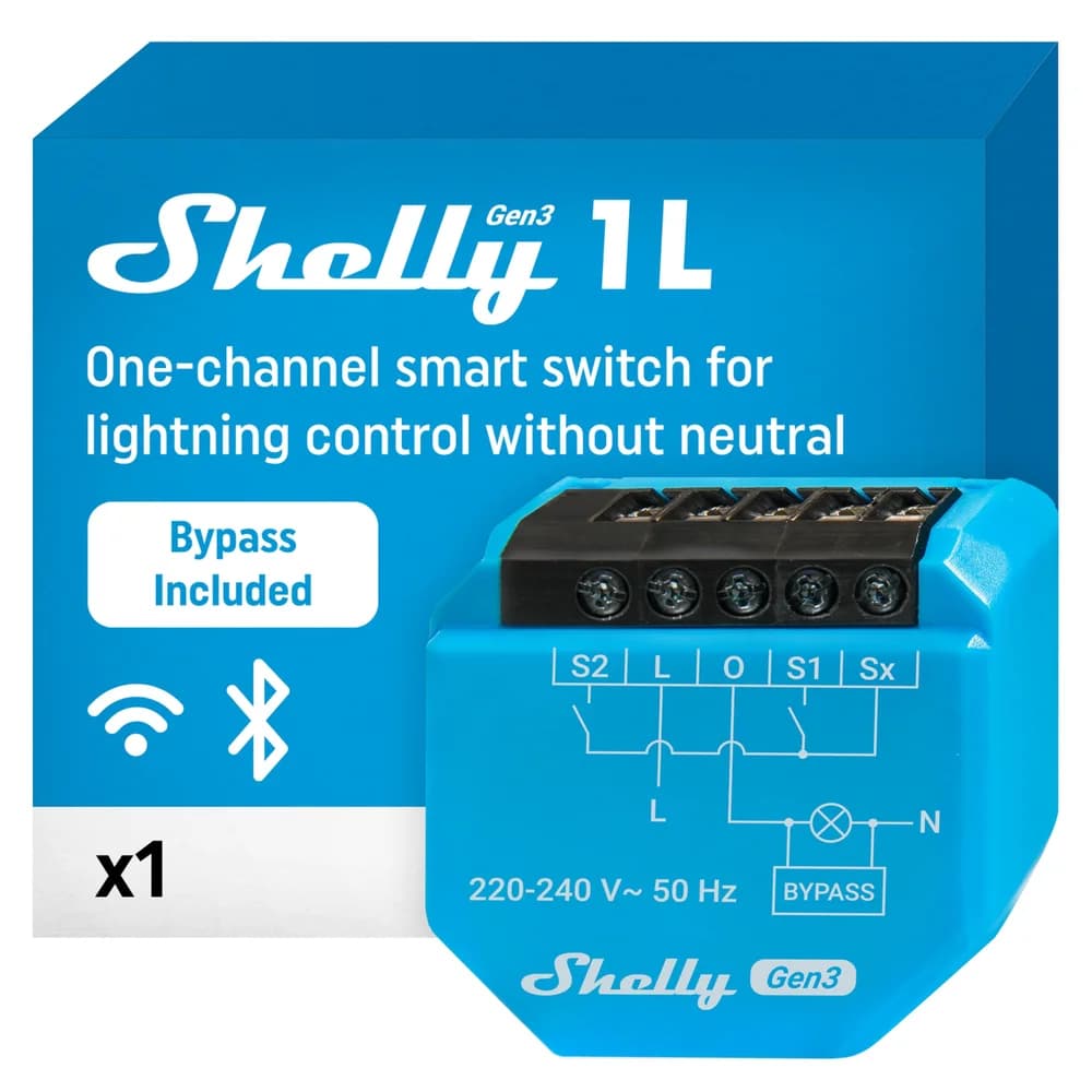 SHELLY 1L G3 - Shelly 1L Gen3