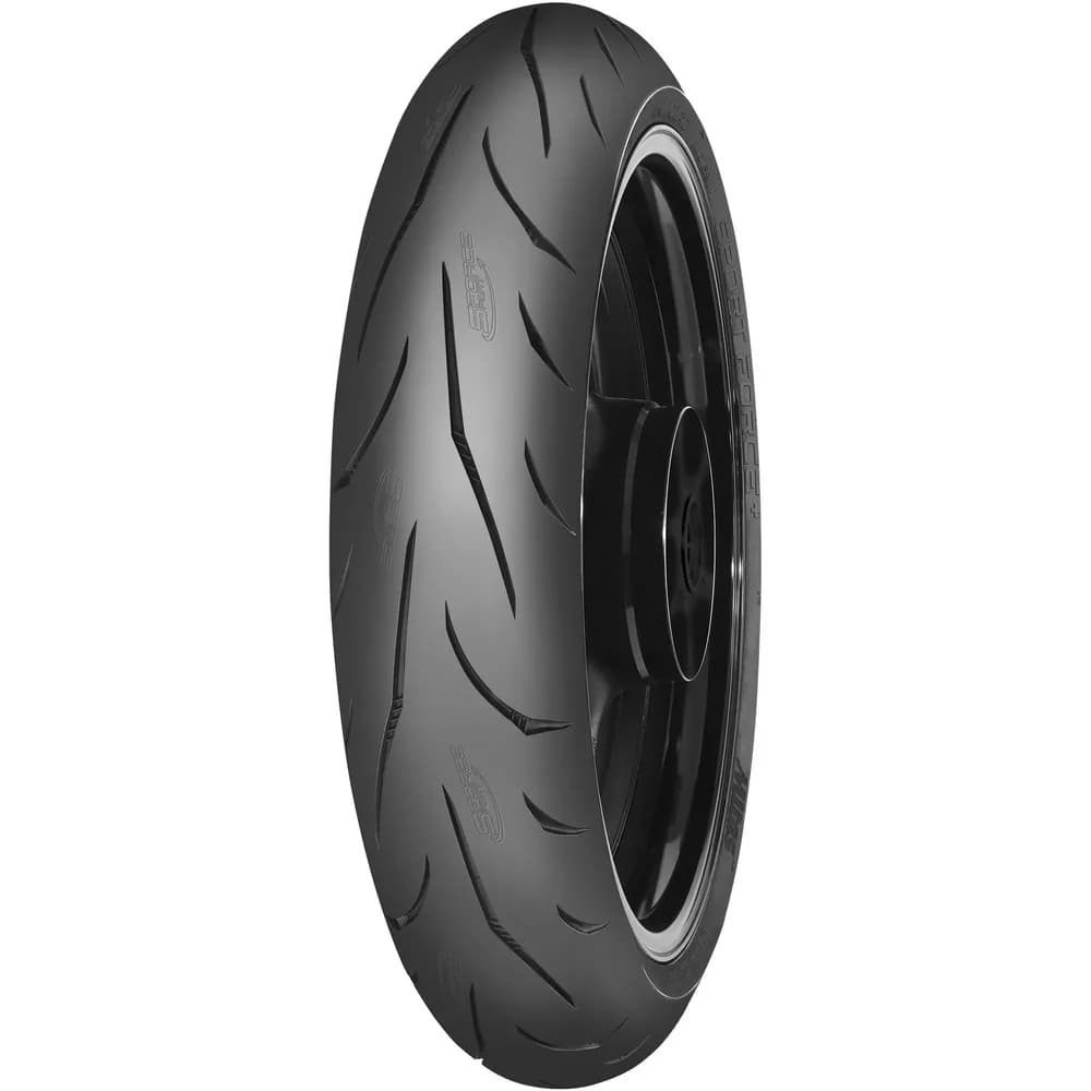 MITAS SPORTFORCE+ Vorderreifen 100/80-17 52H TL/TT - Silber