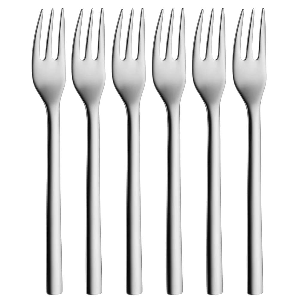 WMF Kuchengabeln Nuova silber
