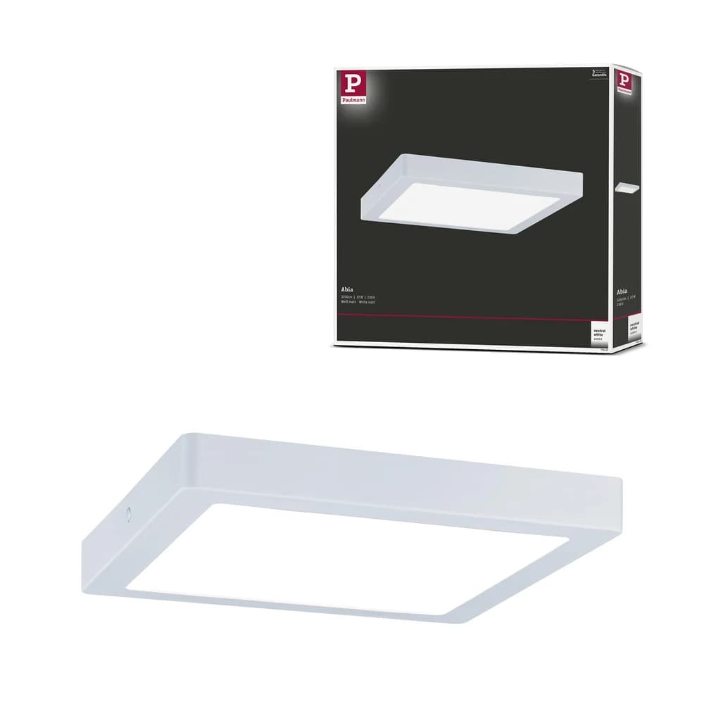 Paulmann LED Panel Abia - Weiß