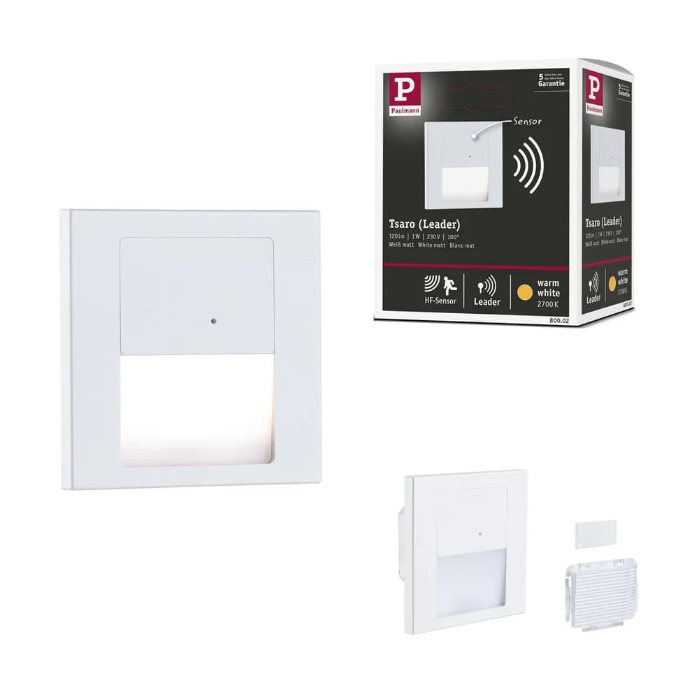 Paulmann LED Einbauleuchte 1W 80lm 230V 2700K matt 80002