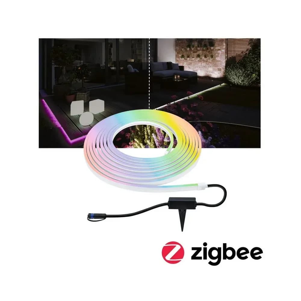 Paulmann Plug & Shine LED Stripe Smooth Einzelstrip - Weiß