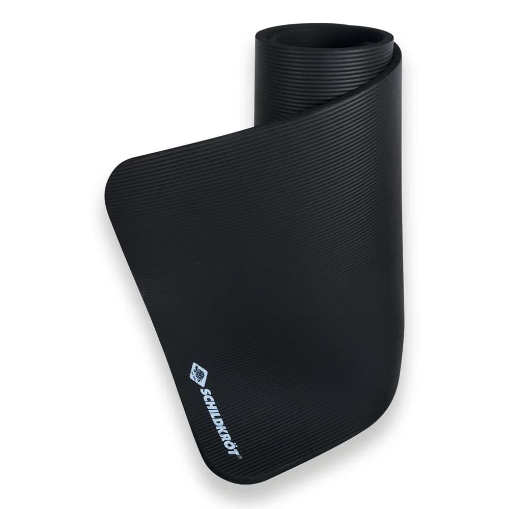 Schildkröt-Fitness Gymnastikmatte FITNESSMATTE, (15mm, black), mit Tr