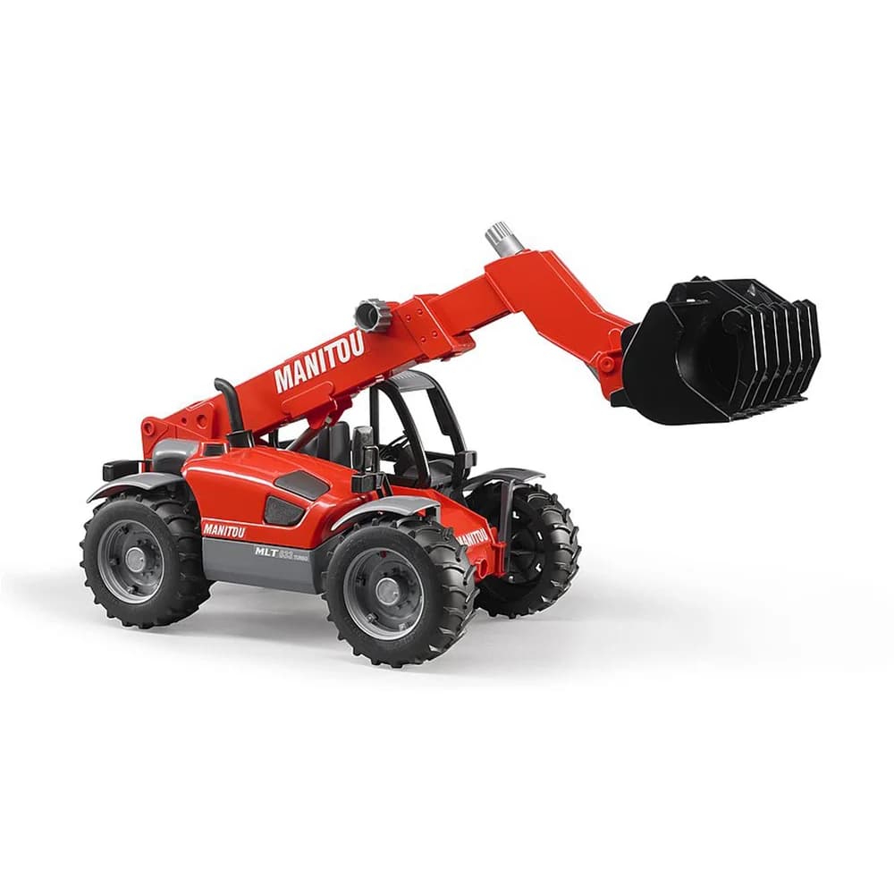 Bruder® Spielzeug-Radlader Manitou Teleskoplader MLT 633 rot