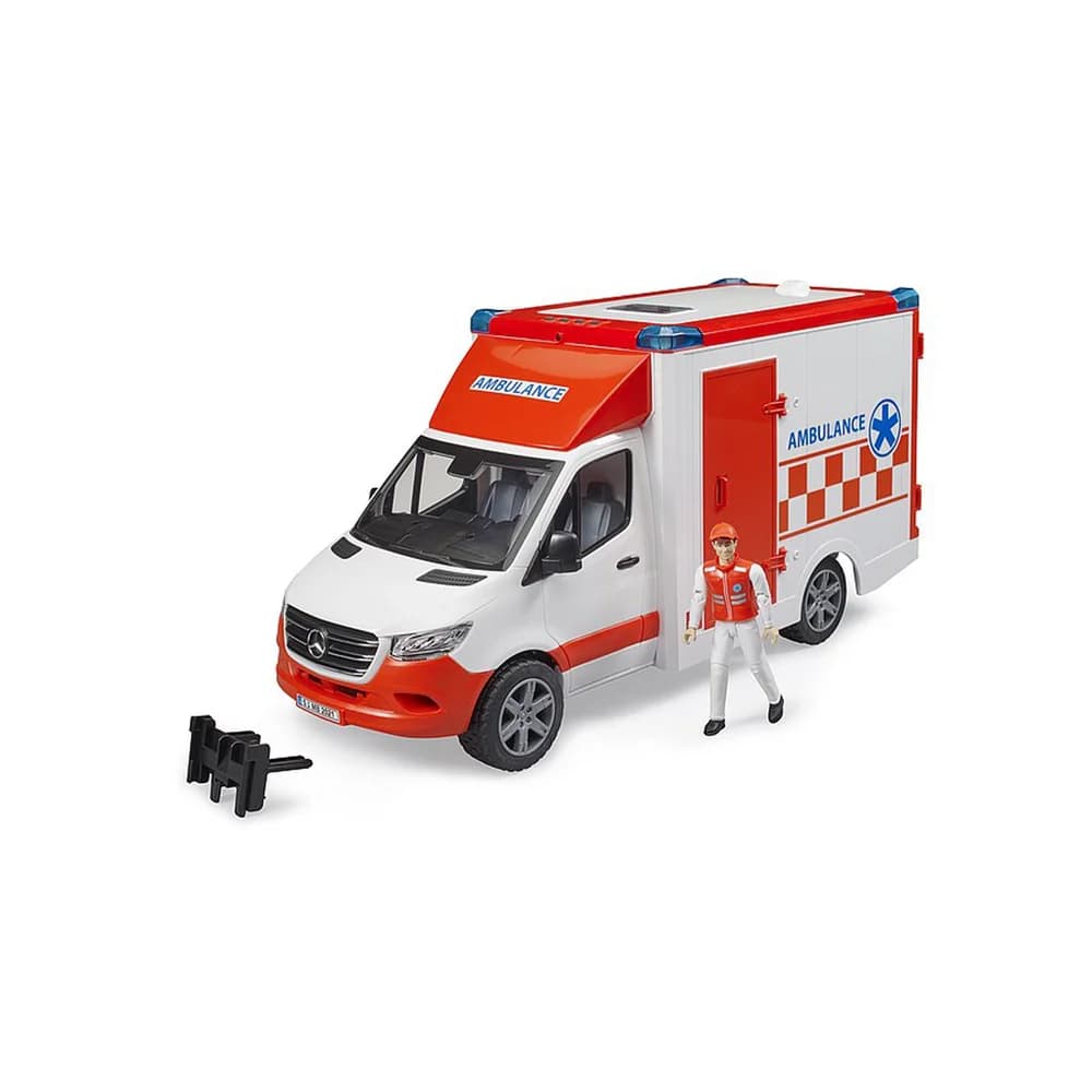 BRUDER® 02676 MB Sprinter Ambulanz mit Fahrer