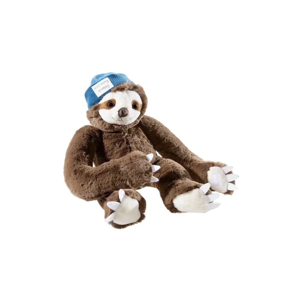 Heunec® Kuscheltier Kuma, Faultier, 40cm, Made in Germany braun