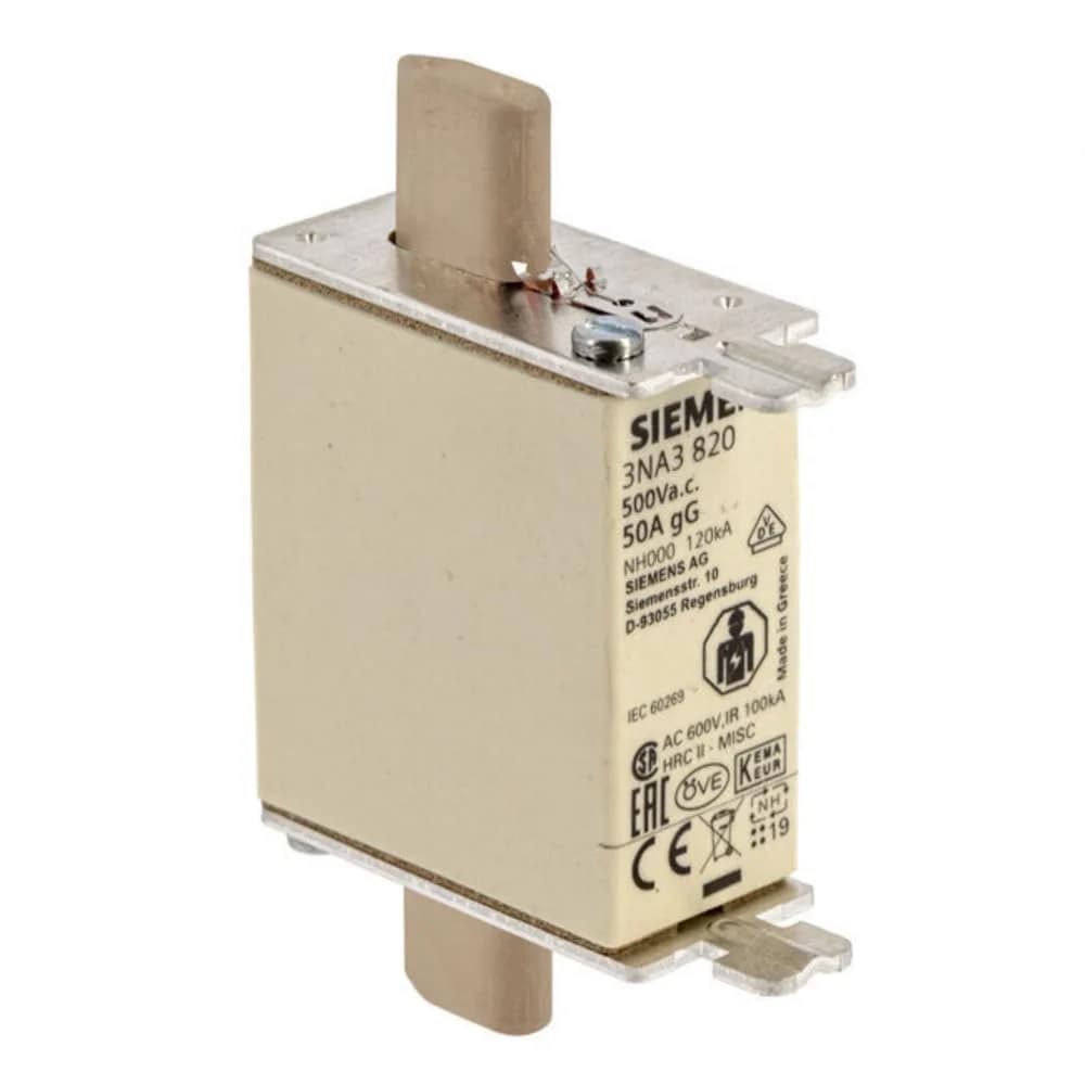 NH000 Sicherungseinsatz50 A, 3 Stück