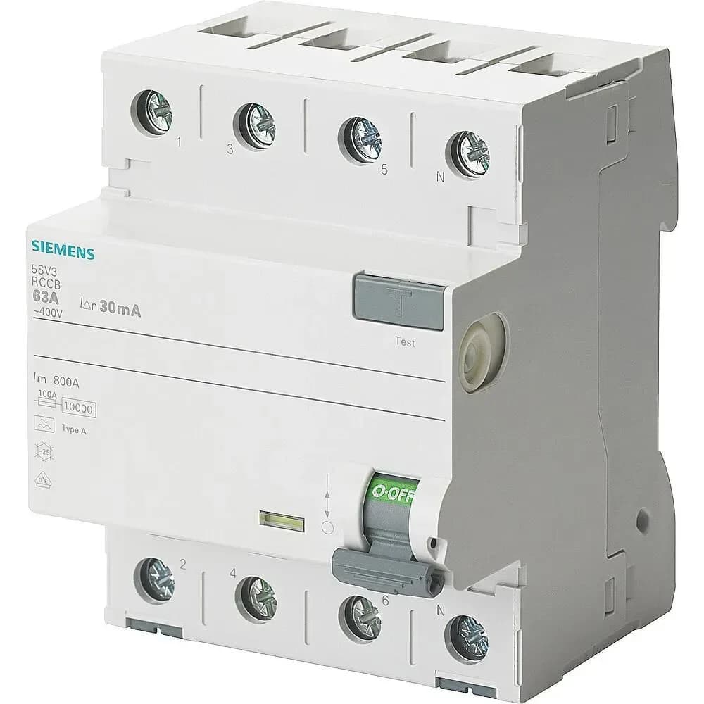 Siemens Dig.Industr. FI-Schutzschalter 5SV3744-6