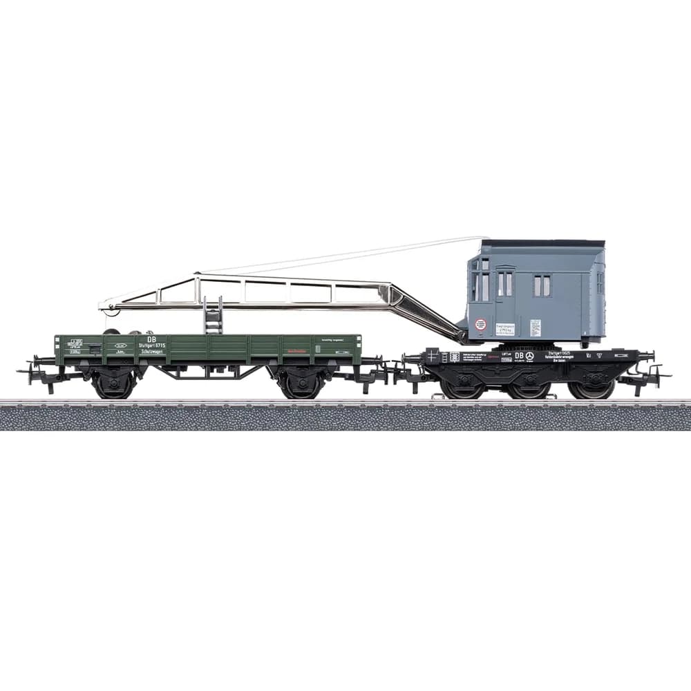 Märklin 46719 H0 Kranwagen-Set mit Digital-Funktionen.