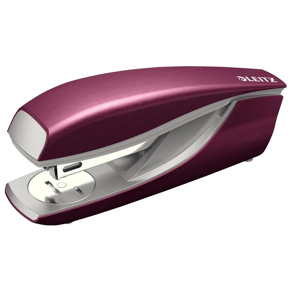 Leitz Heftgerät NeXXt Style 55620028 30Bl. Metall granat rot