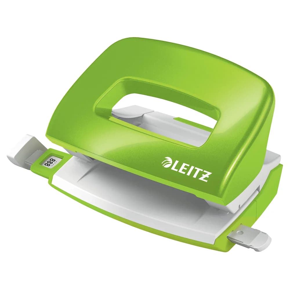 LEITZ Mini Locher NeXXt Wow Kunststoff 10 Blatt grün