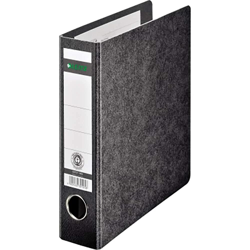 LEITZ Aktenordner LEITZ 1065 Ordner Hartpappe 56 mm mit Griffloch für Größe A5