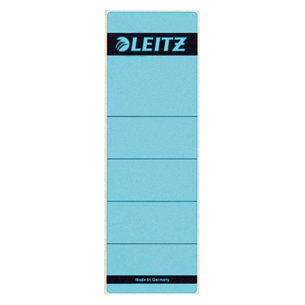 Leitz Selbstklebende Ordnerrücken-Etiketten »1642« blau, 8 cm