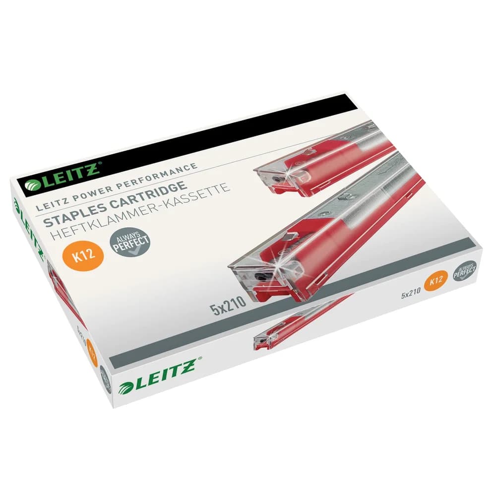 Leitz Heftklammern-Kassette »K12« 5594 rot