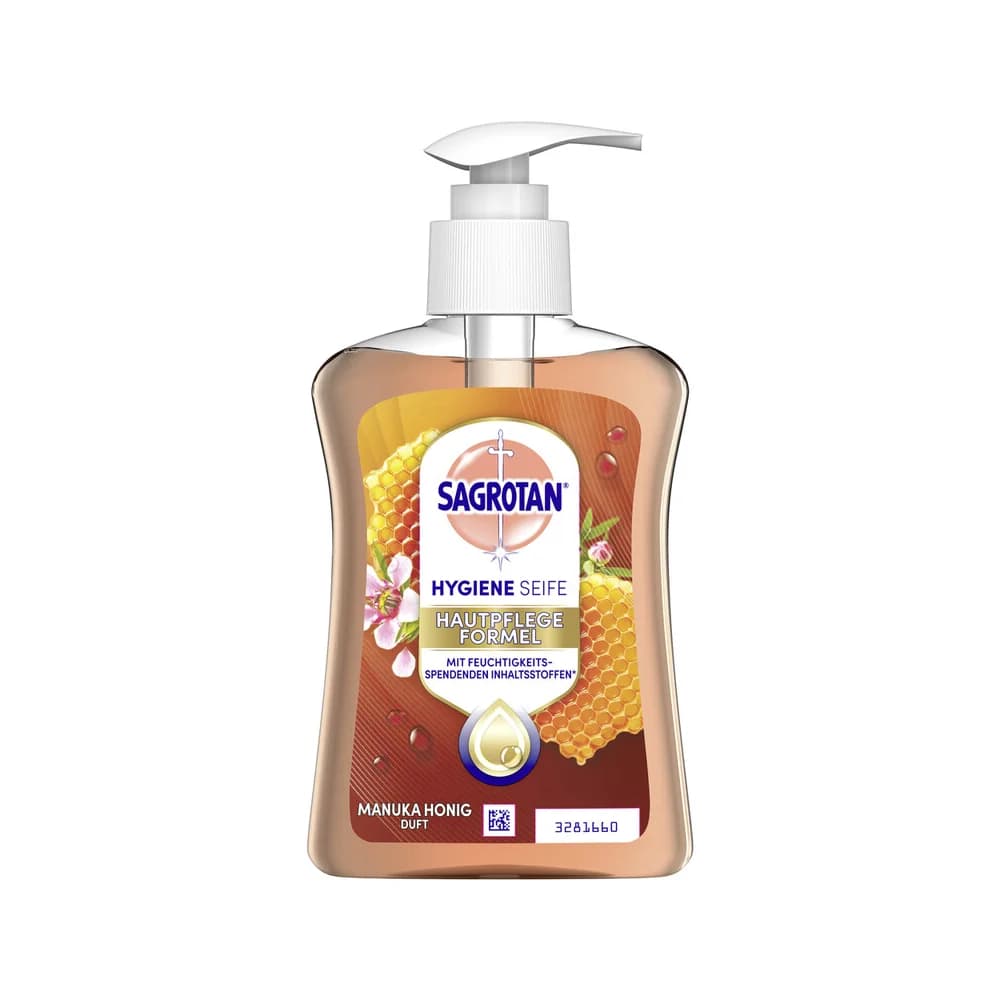 Sagrotan Handseife Flüssig Mandelblüte Manuka Honig 250 ml