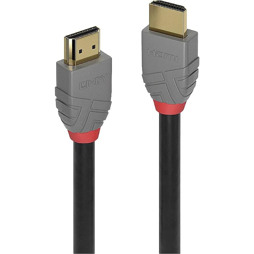 LINDY 36952 - HDMI Kabel - Anthra Line, zertifiziert, 10K120Hz, 1,0 m