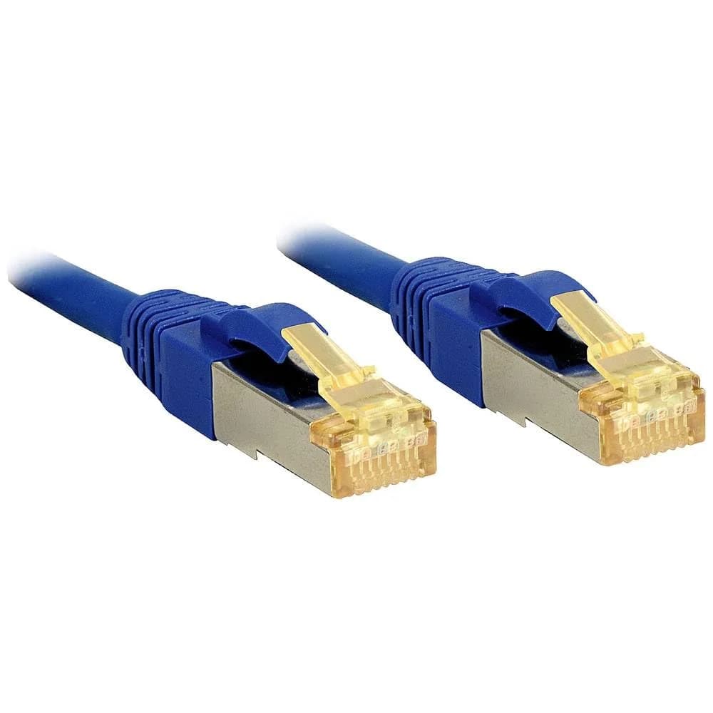 Lindy 47283 Netzwerkkabel Blau 10 m Cat7 S/FTP (S-STP)