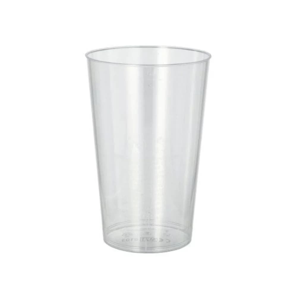 Papstar Einweg-Trinkbecher 0,3L glasklar transparent, 11.9 cm