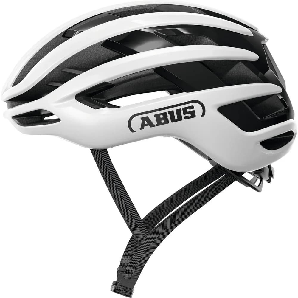 Abus Airbreaker 2.0 Rennradhelm - shiny white - S/51-55cm
